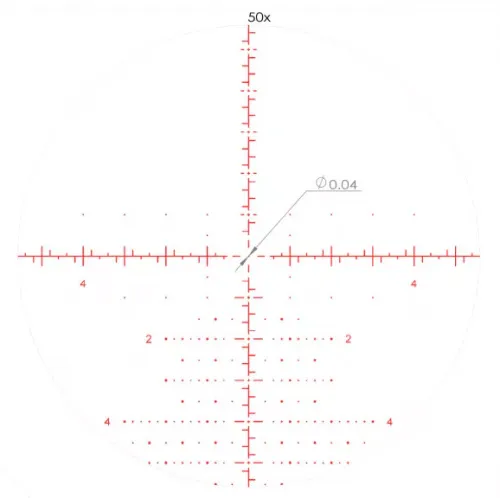 Прицел оптический ARTELV LRS 6–50x56 FFP изображение