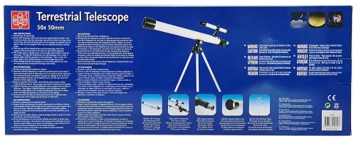 Телескоп игрушечный EDU-TOYS 50x фотография