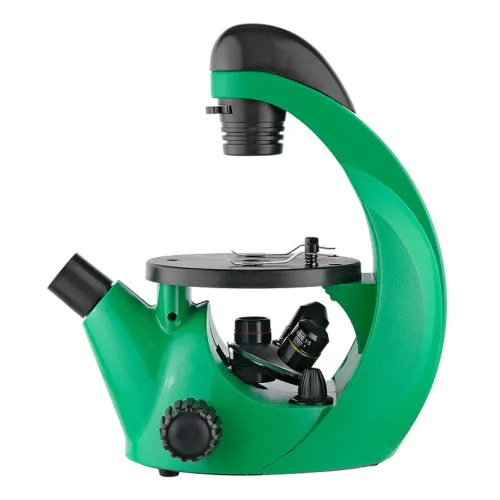 Микроскоп инвертированный Микромед «Эврика» 40–320х, лайм изображение