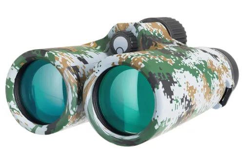 Бинокль камуфляжный Levenhuk Camo 10x42 с сеткой фото