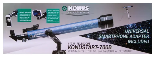 Телескоп Konus Konustart-700B 60/700 AZ фотография