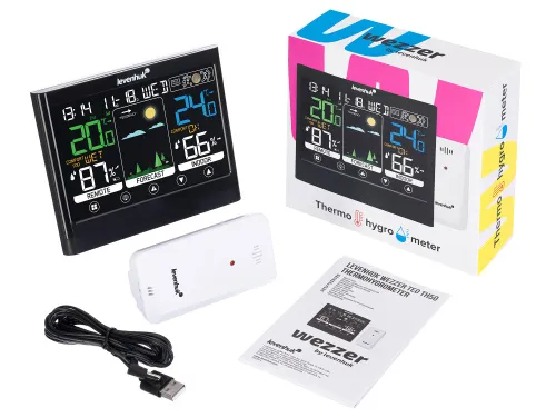 Термогигрометр Levenhuk Wezzer Teo TH50 изображение