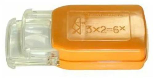 Лупа складная ЛПС-453 3x/6x, 24х24 мм, перламутровая изображение