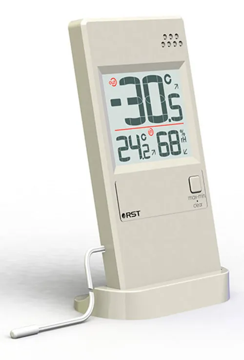 Термогигрометр цифровой RST 01595 с внешним датчиком, оконный изображение