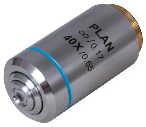 Объектив планахроматический Levenhuk MED 40x/беск изображение