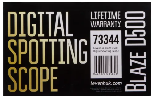 Зрительная труба цифровая Levenhuk Blaze D500 фото