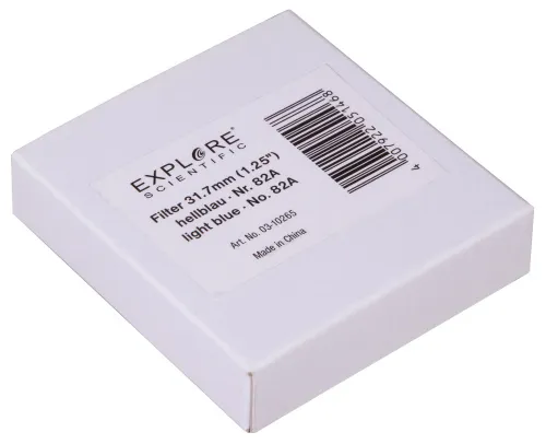 Светофильтр Explore Scientific светло-синий №82A, 1,25" изображение