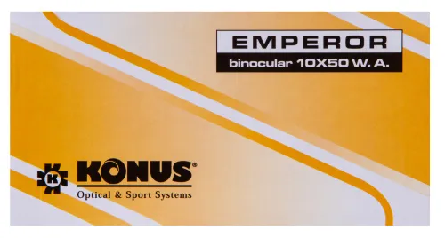 Бинокль Konus Emperor 10x50 WA Green фотография