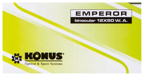 Бинокль Konus Emperor 12x50 WA Green фотография
