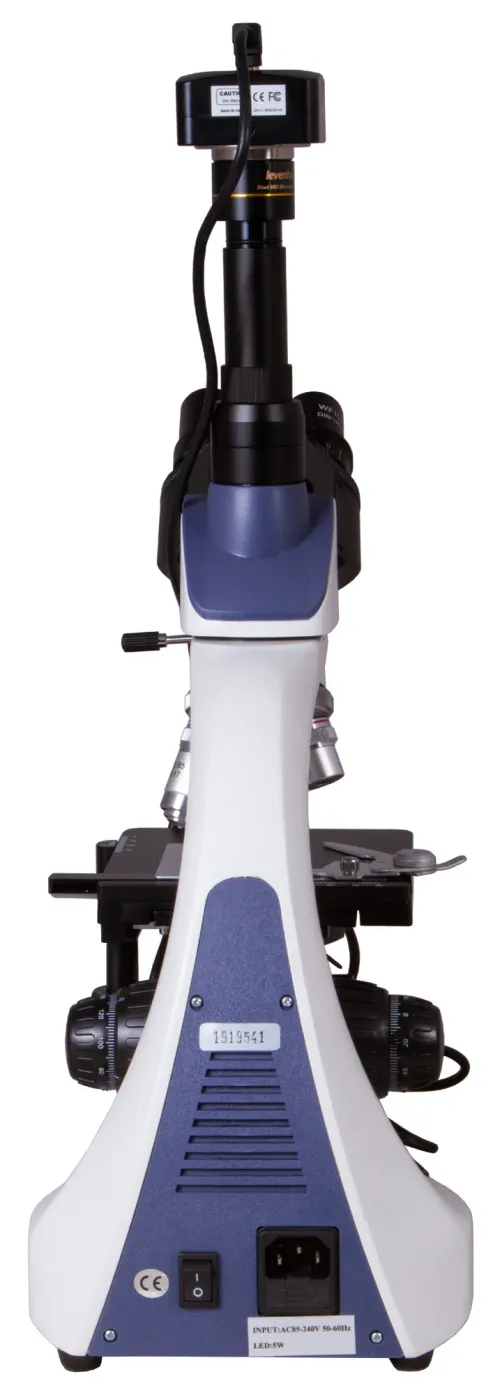 Микроскоп цифровой Levenhuk MED D10T, тринокулярный фото