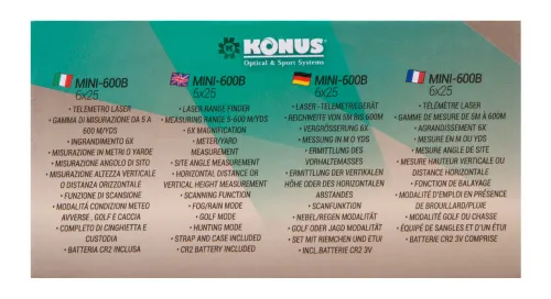 Дальномер Konus Mini-600B картинка
