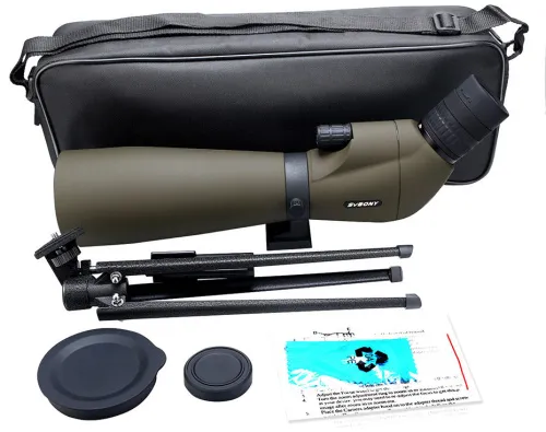 Зрительная труба SVBONY SV401 20–60x80 WP со штативом фотография