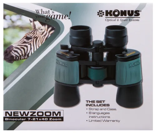 Бинокль Konus NewZoom 7–21x40 изображение