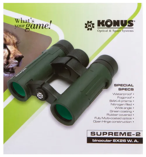 Бинокль Konus Supreme-2 8x26 WA картинка