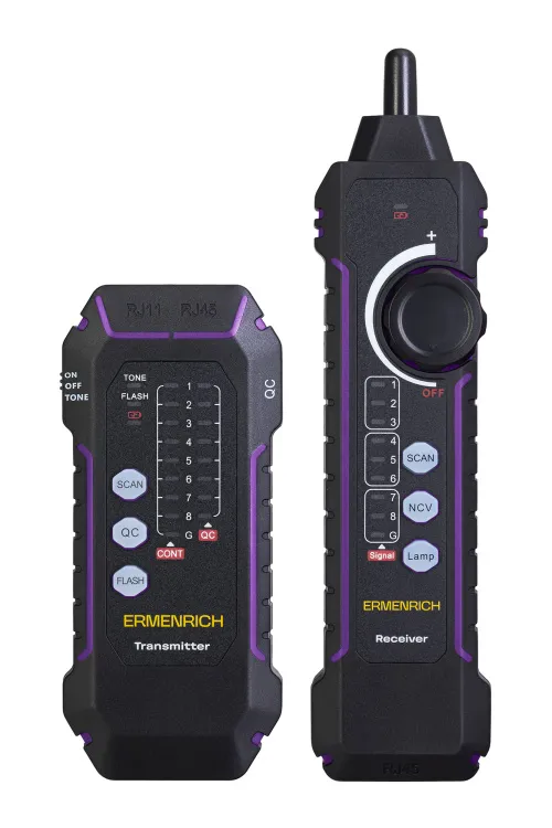 Кабельный тестер Ermenrich NetGeeks NP35 фотография