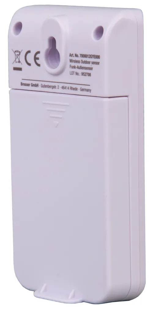 Гигрометр с часами Bresser MyClimate, белый фото