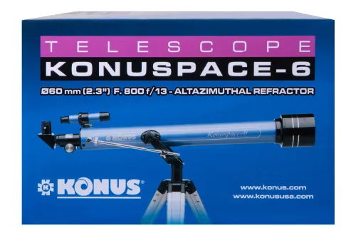 Телескоп Konus Konuspace-6 60/800 AZ картинка