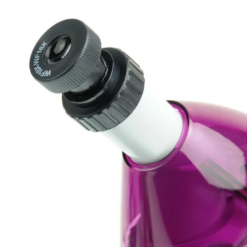 Микроскоп Микромед «Атом» 40–640x, аметист фотография