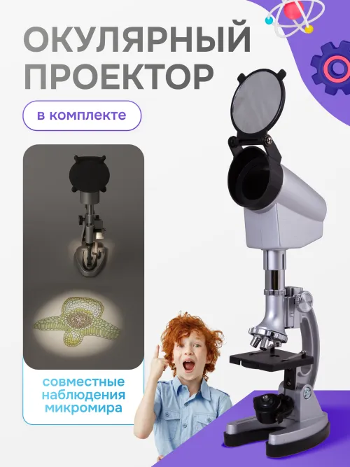 Микроскоп Bresser Junior Biotar 300x-1200x, в кейсе картинка
