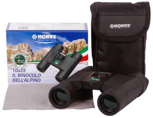 Бинокль Konus Alpino 10x25 изображение