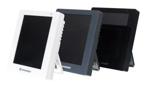 Гигрометр Bresser Air Quality Smile с датчиком CO2, серый фото