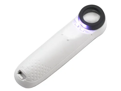 Лупа на ручке Veber 20x, 21 мм, с подсветкой (6B-1B) фотография