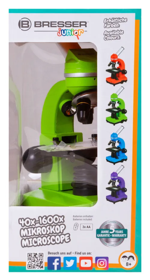 Микроскоп Bresser Junior Biolux SEL 40–1600x картинка