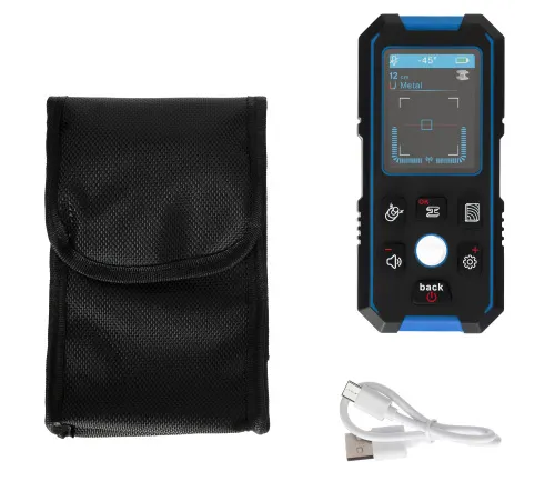 Детектор скрытой проводки Ermenrich Ping SM70, синий изображение