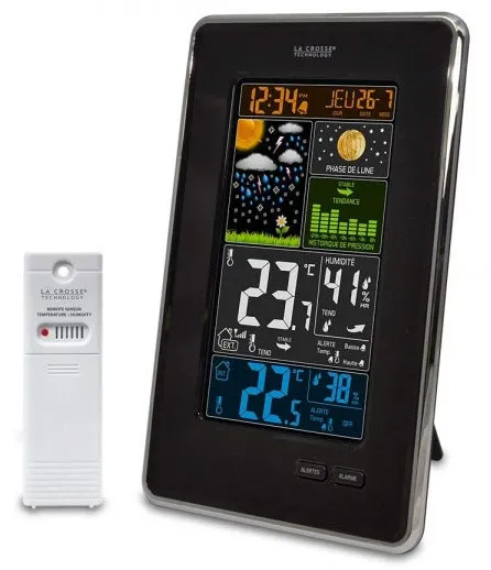 Метеостанция La Crosse WS6835 с цветным экраном изображение