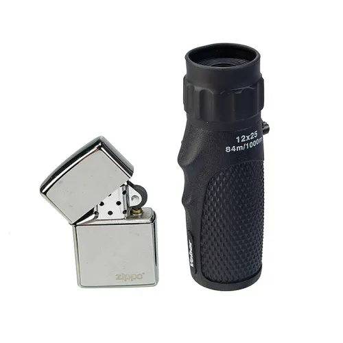 Монокуляр Veber Ultra Sport 12x25, черный картинка