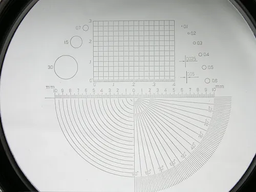 Лупа измерительная Veber 10x, 25 мм, с подсветкой (MG7173) фотография