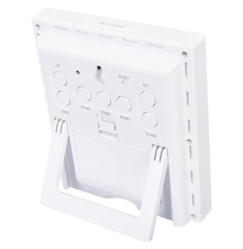 Метеостанция Bresser Temeo Hygro Quadro Prestige с тремя датчиками, серая картинка