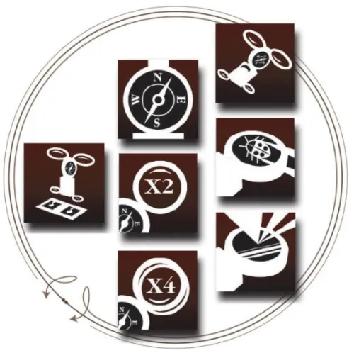 Искатель оптический детский Navir «6 в 1» с креплением для ремня изображение