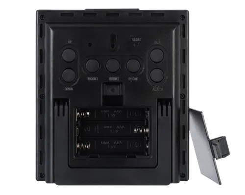 Метеостанция Bresser Temeo Hygro Quadro Prestige с тремя датчиками, серая фото