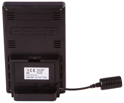 Метеостанция Bresser ClimaTemp WS с цветным дисплеем, в корпусе под дерево картинка