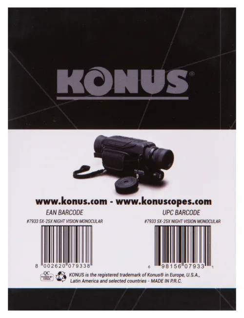 Монокуляр ночного видения Konus Konuspy-12 изображение