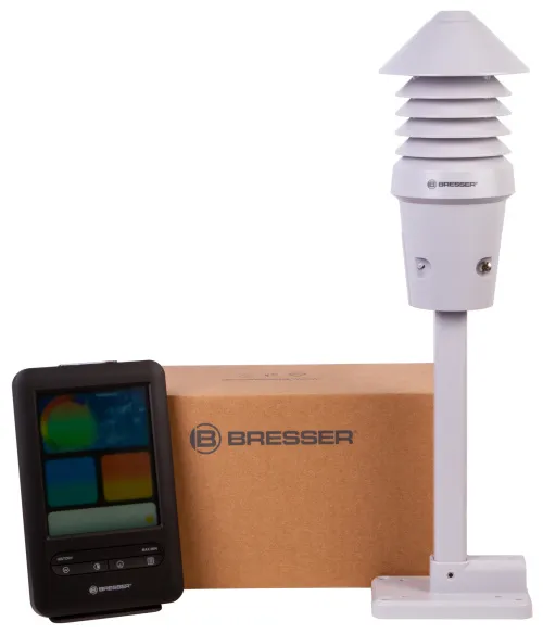 Метеостанция Bresser «4 в 1» Wi-Fi с UV-датчиком и цветным дисплеем изображение