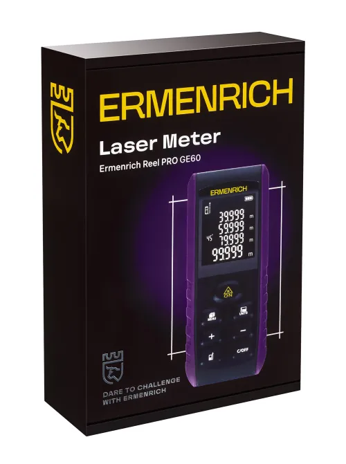 Лазерная рулетка Ermenrich Reel PRO GE60 фотография