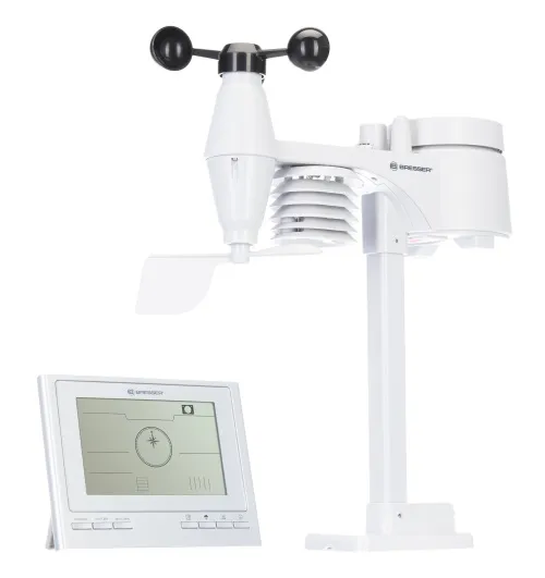 Метеостанция Bresser «7 в 1» ClimateScout Exclusive, серебристая фото