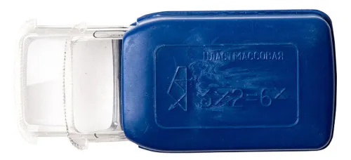 Лупа складная ЛПС-453 3x/6x, 24х24 мм, перламутровая фото