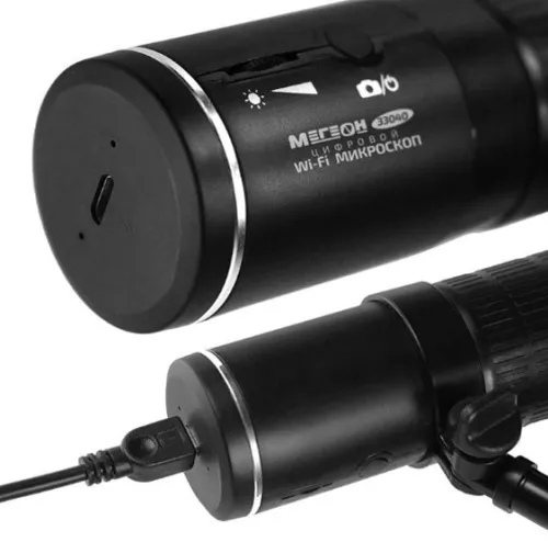 Микроскоп цифровой МЕГЕОН с Wi-Fi (33040) фото