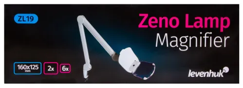 Лупа-лампа Levenhuk Zeno Lamp ZL19 LED изображение