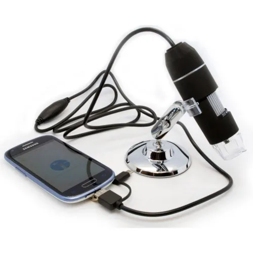 USB-микроскоп цифровой CS02 50–1000x 2 Мпикс фотография