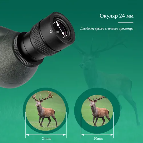 Зрительная труба SVBONY SV406P 16–48x65 ED WP фото