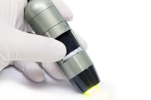 Микроскоп цифровой Dino-Lite AM4113T-RFYW (флуоресцентный, желтый фильтр) картинка