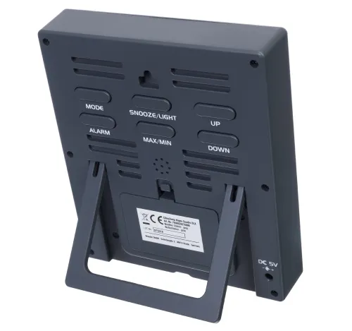 Гигрометр Bresser ClimaTemp Hygro Quadro с тремя датчиками, серый картинка