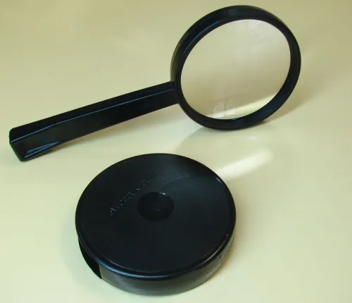 Лупа на ручке асферическая ЛПИ-470 2x, 80 мм изображение