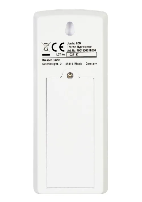 Метеостанция (настенные часы) Bresser MyTime Jumbo LCD фотография