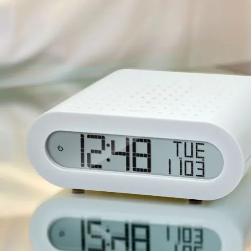 Часы с радиоприемником Oregon Scientific RRM116, белые фотография