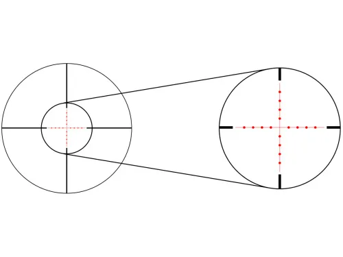 Прицел оптический GAUT Quartz 4–12x50 AO, сетка 2 (Mil-Dot) фото